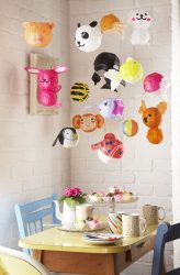 Como decorar o quarto para o aniversário da criança com as próprias mãos? (180+ Idéias Fotográficas) Nós fazemos dependendo das necessidades de idade