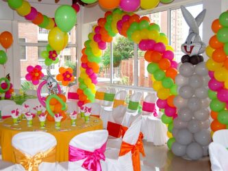 Como decorar o quarto para o aniversário da criança com as próprias mãos? (180+ Idéias Fotográficas) Nós fazemos dependendo das necessidades de idade