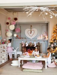 Como interessante, elegante e original para decorar um quarto para o Ano Novo de 2019 com suas próprias mãos (mais de 230 fotos): Incrivelmente belo interior características em cada casa