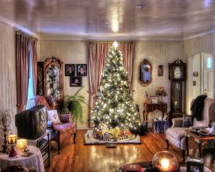 Como interessante, elegante e original para decorar um quarto para o Ano Novo de 2019 com suas próprias mãos (mais de 230 fotos): Incrivelmente belo interior características em cada casa