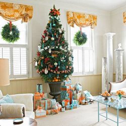 Como interessante, elegante e original para decorar um quarto para o Ano Novo de 2019 com suas próprias mãos (mais de 230 fotos): Incrivelmente belo interior características em cada casa