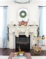 Como interessante, elegante e original para decorar um quarto para o Ano Novo de 2019 com suas próprias mãos (mais de 230 fotos): Incrivelmente belo interior características em cada casa