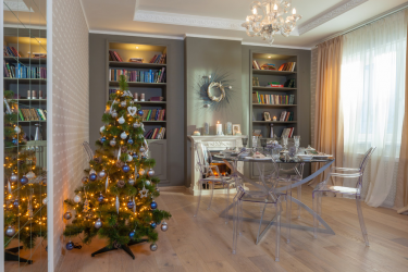 Como interessante, elegante e original para decorar um quarto para o Ano Novo de 2019 com suas próprias mãos (mais de 230 fotos): Incrivelmente belo interior características em cada casa