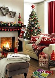 Como interessante, elegante e original para decorar um quarto para o Ano Novo de 2019 com suas próprias mãos (mais de 230 fotos): Incrivelmente belo interior características em cada casa