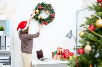 180 + Photo ideas: How beautiful and Original to decorate the office with their own hands on the new 2018 year