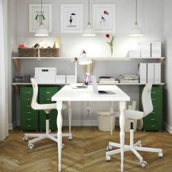 Como escolher uma mesa com gavetas e uma prateleira: (mais de 190 fotos) Organize o espaço de forma prática