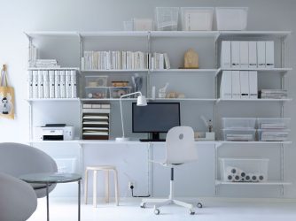 Como escolher uma mesa com gavetas e uma prateleira: (mais de 190 fotos) Organize o espaço de forma prática