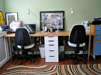 Como escolher uma mesa com gavetas e uma prateleira: (mais de 190 fotos) Organize o espaço de forma prática