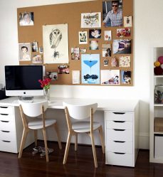 Como escolher uma mesa com gavetas e uma prateleira: (mais de 190 fotos) Organize o espaço de forma prática