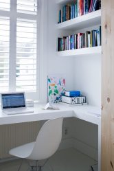 Como escolher uma mesa com gavetas e uma prateleira: (mais de 190 fotos) Organize o espaço de forma prática