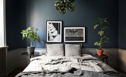 Como fazer espaço no quarto acima da cama: colocação de pinturas pelo Feng Shui. 170+ (Fotos) acentos brilhantes e elegantes