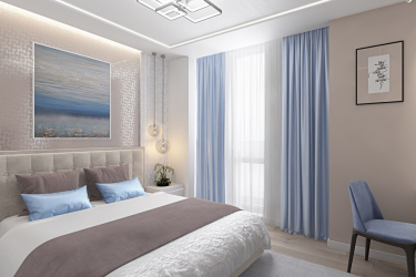 Como fazer espaço no quarto acima da cama: colocação de pinturas pelo Feng Shui. 170+ (Fotos) acentos brilhantes e elegantes