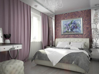 Como fazer espaço no quarto acima da cama: colocação de pinturas pelo Feng Shui. 170+ (Fotos) acentos brilhantes e elegantes