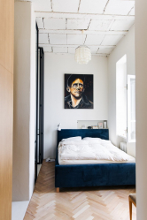 Como fazer espaço no quarto acima da cama: colocação de pinturas pelo Feng Shui. 170+ (Fotos) acentos brilhantes e elegantes