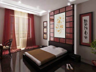 Como fazer espaço no quarto acima da cama: colocação de pinturas pelo Feng Shui. 170+ (Fotos) acentos brilhantes e elegantes