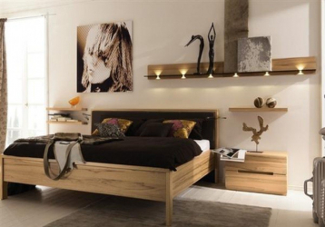 Como fazer espaço no quarto acima da cama: colocação de pinturas pelo Feng Shui. 170+ (Fotos) acentos brilhantes e elegantes