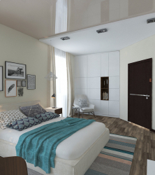 Como fazer espaço no quarto acima da cama: colocação de pinturas pelo Feng Shui. 170+ (Fotos) acentos brilhantes e elegantes