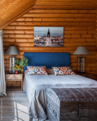 Como fazer espaço no quarto acima da cama: colocação de pinturas pelo Feng Shui. 170+ (Fotos) acentos brilhantes e elegantes