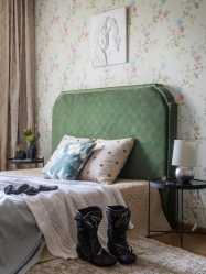 Como fazer espaço no quarto acima da cama: colocação de pinturas pelo Feng Shui. 170+ (Fotos) acentos brilhantes e elegantes