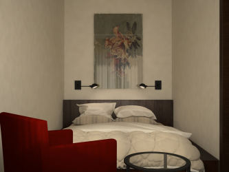 Como fazer espaço no quarto acima da cama: colocação de pinturas pelo Feng Shui. 170+ (Fotos) acentos brilhantes e elegantes