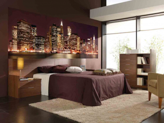 Como fazer espaço no quarto acima da cama: colocação de pinturas pelo Feng Shui. 170+ (Fotos) acentos brilhantes e elegantes