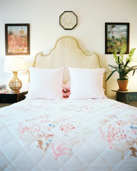 Como fazer espaço no quarto acima da cama: colocação de pinturas pelo Feng Shui. 170+ (Fotos) acentos brilhantes e elegantes