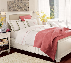 Como fazer espaço no quarto acima da cama: colocação de pinturas pelo Feng Shui. 170+ (Fotos) acentos brilhantes e elegantes
