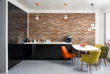 Parede de tijolos no interior - Uma maneira espetacular de transformar sua casa (mais de 260 fotos). A combinação na sala de estar, na cozinha, no quarto