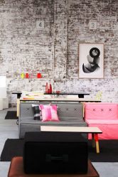 Parede de tijolos no interior - Uma maneira espetacular de transformar sua casa (mais de 260 fotos). A combinação na sala de estar, na cozinha, no quarto