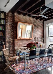 Parede de tijolos no interior - Uma maneira espetacular de transformar sua casa (mais de 260 fotos). A combinação na sala de estar, na cozinha, no quarto