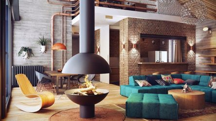 Parede de tijolos no interior - Uma maneira espetacular de transformar sua casa (mais de 260 fotos). A combinação na sala de estar, na cozinha, no quarto