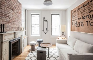 Parede de tijolos no interior - Uma maneira espetacular de transformar sua casa (mais de 260 fotos). A combinação na sala de estar, na cozinha, no quarto