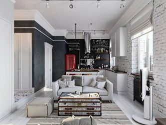 Parede de tijolos no interior - Uma maneira espetacular de transformar sua casa (mais de 260 fotos). A combinação na sala de estar, na cozinha, no quarto