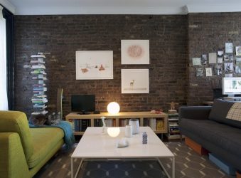 Parede de tijolos no interior - Uma maneira espetacular de transformar sua casa (mais de 260 fotos). A combinação na sala de estar, na cozinha, no quarto