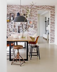 Parede de tijolos no interior - Uma maneira espetacular de transformar sua casa (mais de 260 fotos). A combinação na sala de estar, na cozinha, no quarto