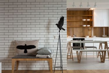 Parede de tijolos no interior - Uma maneira espetacular de transformar sua casa (mais de 260 fotos). A combinação na sala de estar, na cozinha, no quarto