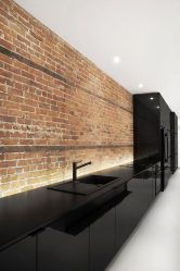 Parede de tijolos no interior - Uma maneira espetacular de transformar sua casa (mais de 260 fotos). A combinação na sala de estar, na cozinha, no quarto