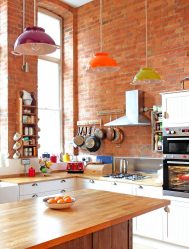 Parede de tijolos no interior - Uma maneira espetacular de transformar sua casa (mais de 260 fotos). A combinação na sala de estar, na cozinha, no quarto