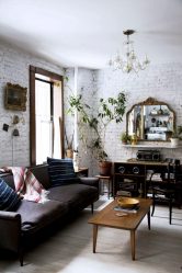 Parede de tijolos no interior - Uma maneira espetacular de transformar sua casa (mais de 260 fotos). A combinação na sala de estar, na cozinha, no quarto