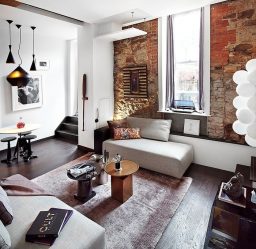 Parede de tijolos no interior - Uma maneira espetacular de transformar sua casa (mais de 260 fotos). A combinação na sala de estar, na cozinha, no quarto