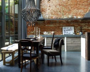Parede de tijolos no interior - Uma maneira espetacular de transformar sua casa (mais de 260 fotos). A combinação na sala de estar, na cozinha, no quarto
