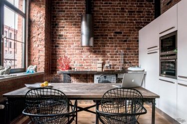 Parede de tijolos no interior - Uma maneira espetacular de transformar sua casa (mais de 260 fotos). A combinação na sala de estar, na cozinha, no quarto