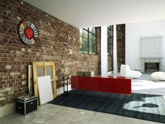 Parede de tijolos no interior - Uma maneira espetacular de transformar sua casa (mais de 260 fotos). A combinação na sala de estar, na cozinha, no quarto