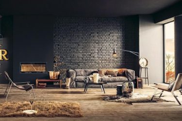 Parede de tijolos no interior - Uma maneira espetacular de transformar sua casa (mais de 260 fotos). A combinação na sala de estar, na cozinha, no quarto
