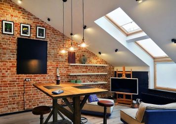 Parede de tijolos no interior - Uma maneira espetacular de transformar sua casa (mais de 260 fotos). A combinação na sala de estar, na cozinha, no quarto