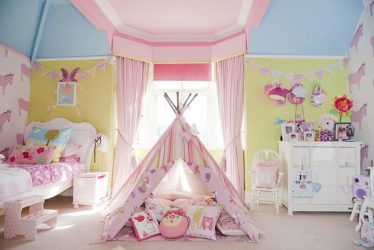 Design de quarto infantil para uma menina: mais de 150 fotos de interiores luminosos e memoráveis