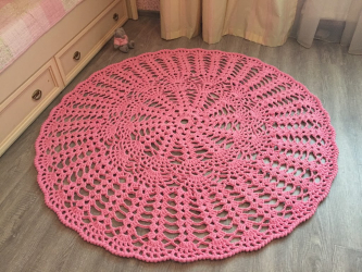 Fazemos as nossas próprias mãos: Como é que um tapete de fios fica no seu interior? (Mais de 85 fotos). Idéias legais para um design elegante (tapetes redondos, retangulares, feitos de pompons)