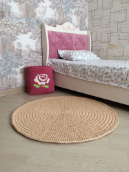 Fazemos as nossas próprias mãos: Como é que um tapete de fios fica no seu interior? (Mais de 85 fotos). Idéias legais para um design elegante (tapetes redondos, retangulares, feitos de pompons)