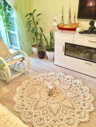 Fazemos as nossas próprias mãos: Como é que um tapete de fios fica no seu interior? (Mais de 85 fotos). Idéias legais para um design elegante (tapetes redondos, retangulares, feitos de pompons)