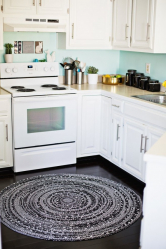 Fazemos as nossas próprias mãos: Como é que um tapete de fios fica no seu interior? (Mais de 85 fotos). Idéias legais para um design elegante (tapetes redondos, retangulares, feitos de pompons)